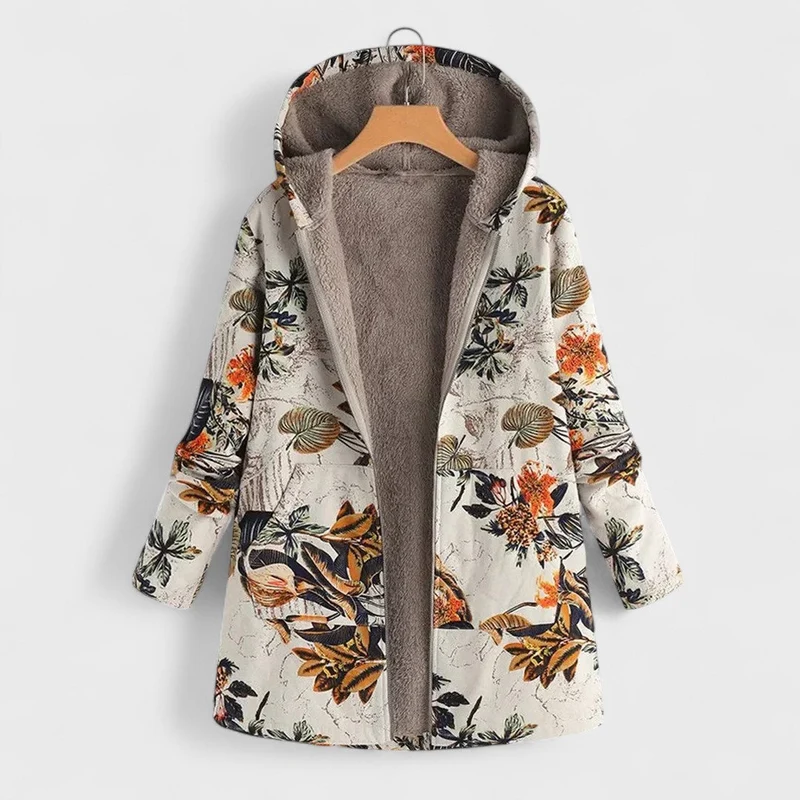 Ria® | Fleecegefütterte Kapuzenjacke