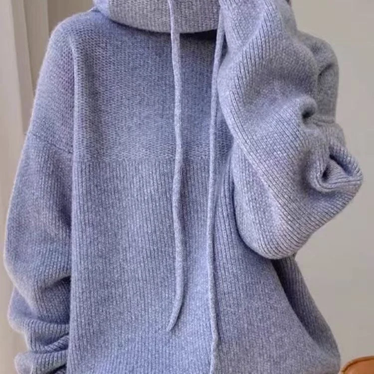 Ophelia® | Oversize Kapuzenpullover Strick