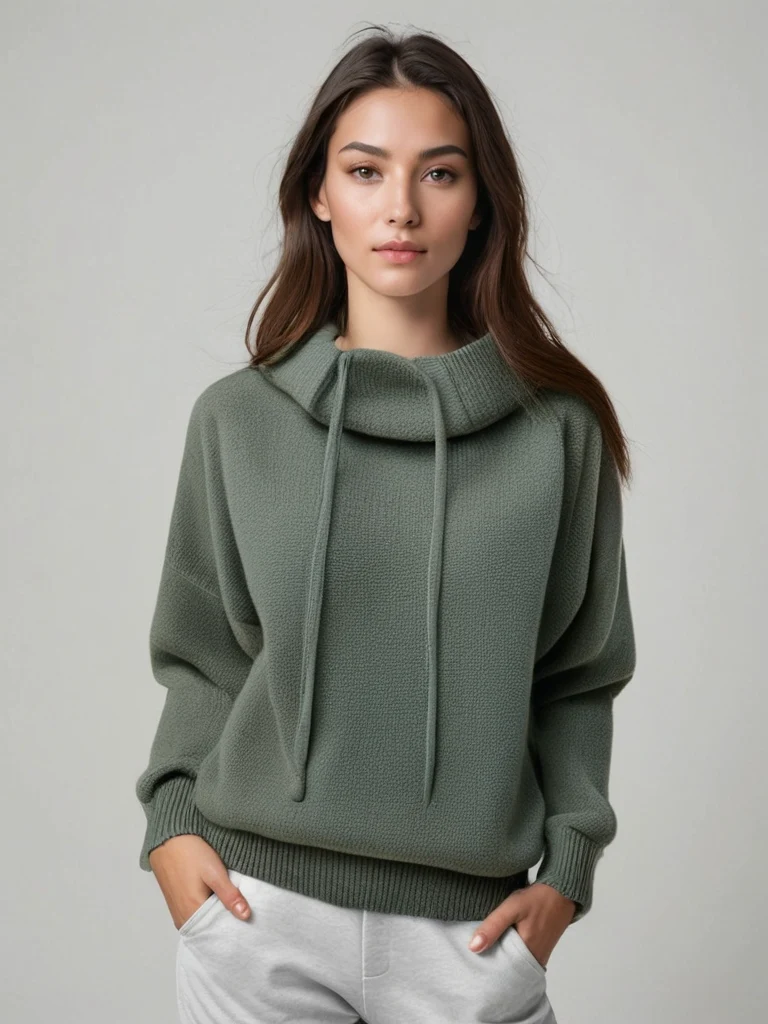 Ophelia® | Oversize Kapuzenpullover Strick