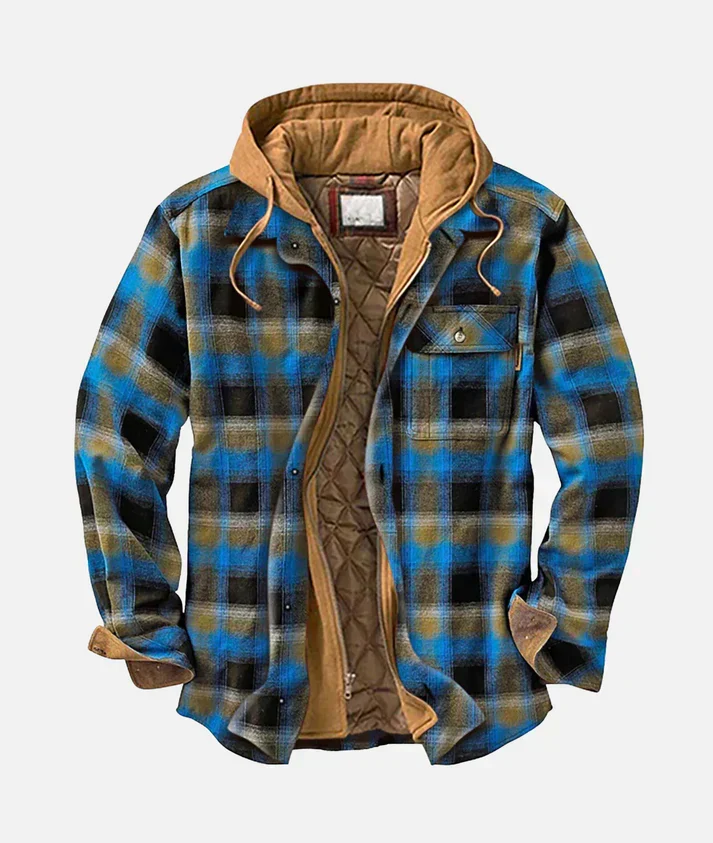 Ludwig® | Karierte Patchworkjacke