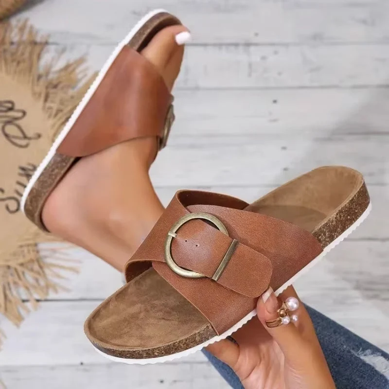 Bellevue | Buckle Mule Slide™