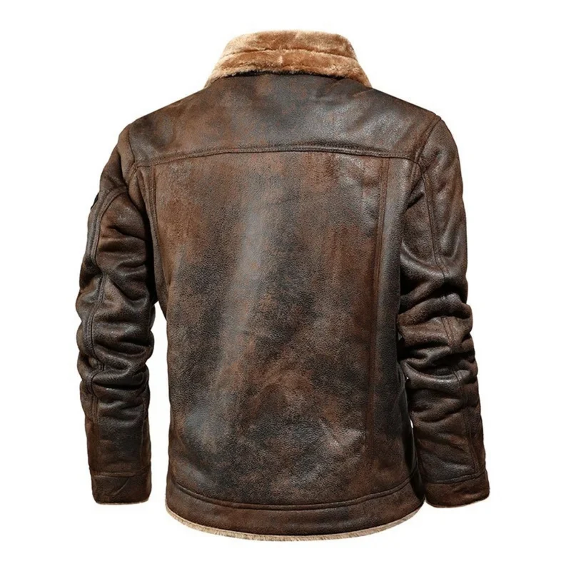 Andreas® | Warme und Vielseitige Lederjacke