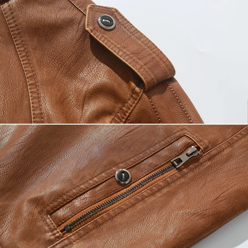 Tobias® | Bikerjacke aus Fleece