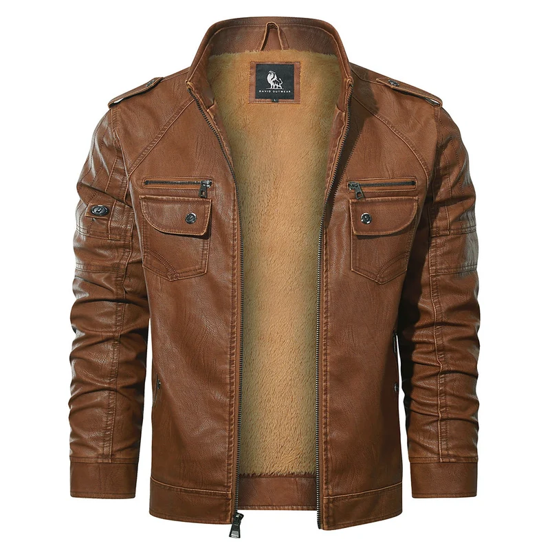 Tobias® | Bikerjacke aus Fleece