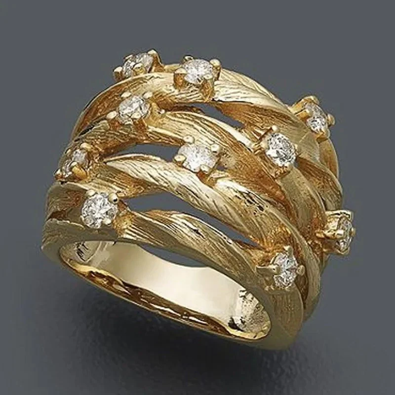 Alissa® | Vintage Gold Boho Ring