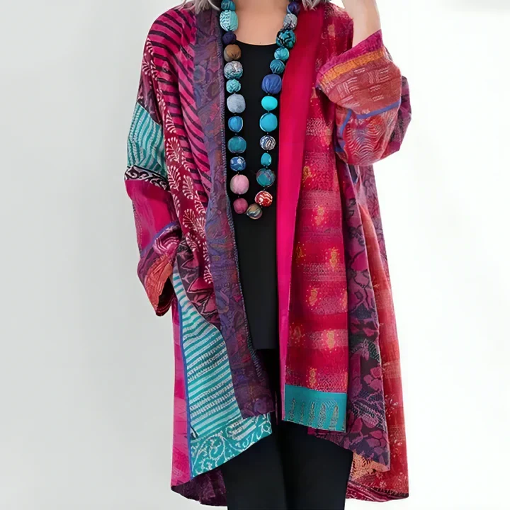 Sarah ™ | Damen Bohemian Print Kimono