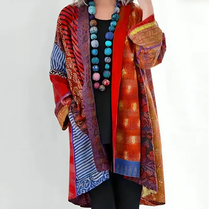 Sarah ™ | Damen Bohemian Print Kimono
