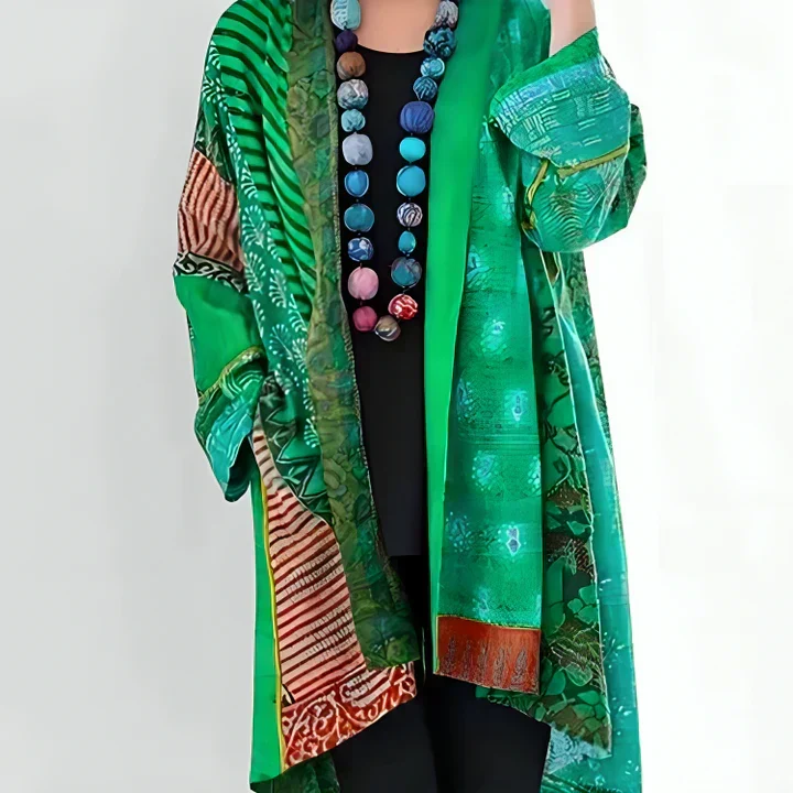 Sarah ™ | Damen Bohemian Print Kimono