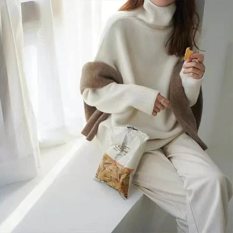 LOTTIE™ | CASHMERE-PULLOVER MIT STEHKRAGEN