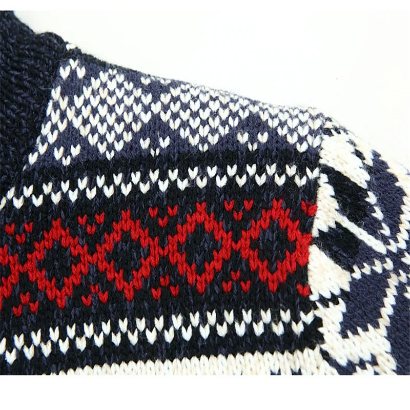 Logan | Vintage Strickjacke mit Reißverschluss