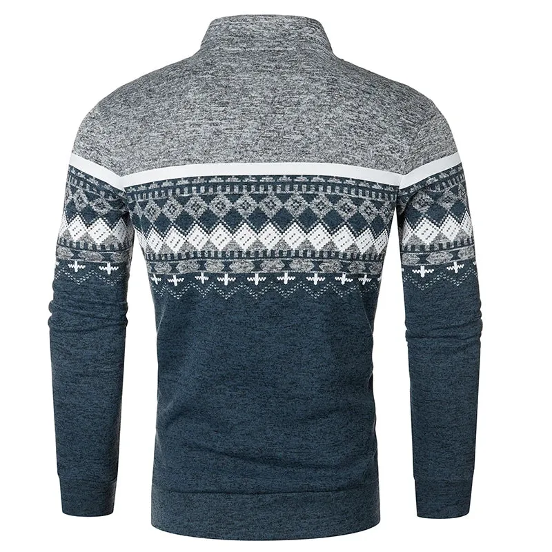 Luke | Zip-Up Vintage Cardigan