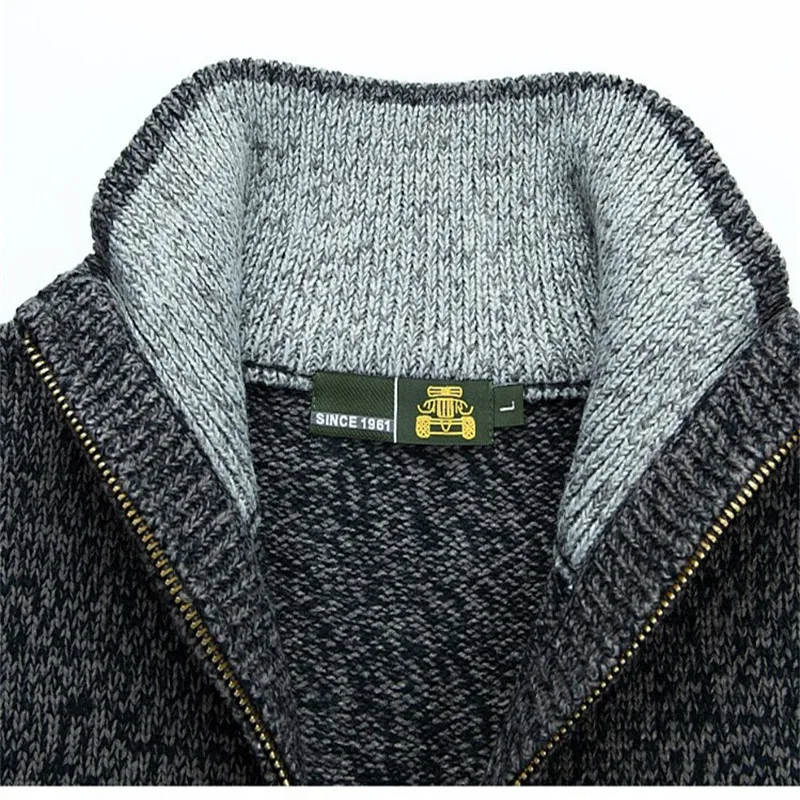 Thomas | Zip-Up Vintage Cardigan