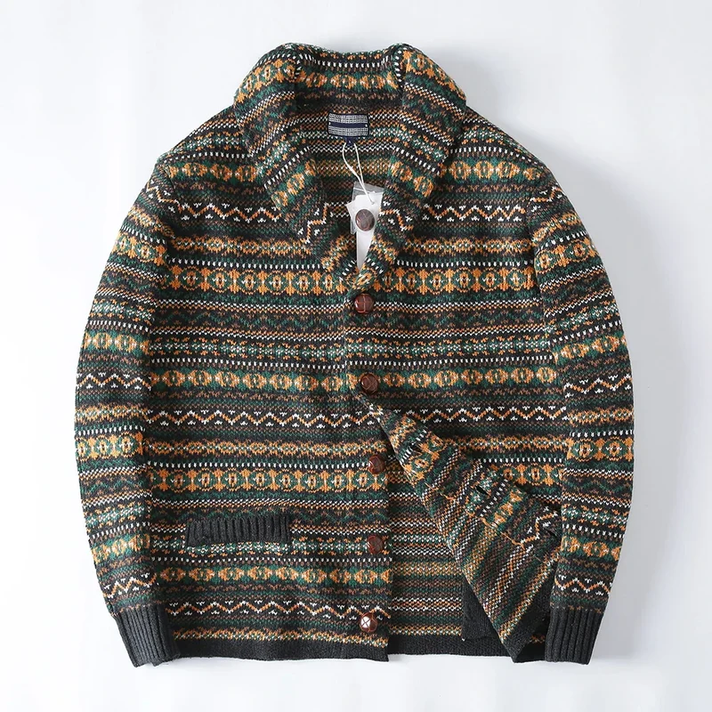 Leo | Vintage Isländischer Pullover