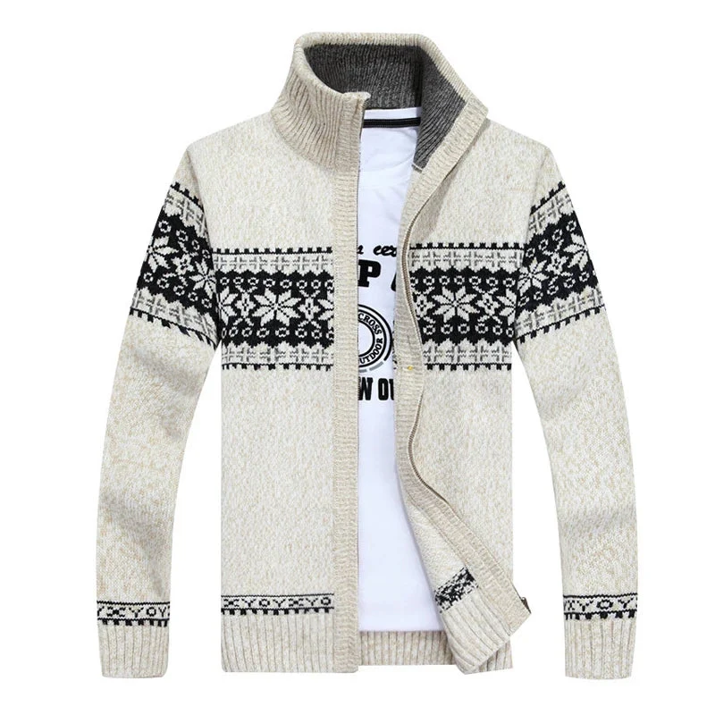 Jacob | Zip-Up Vintage Cardigan