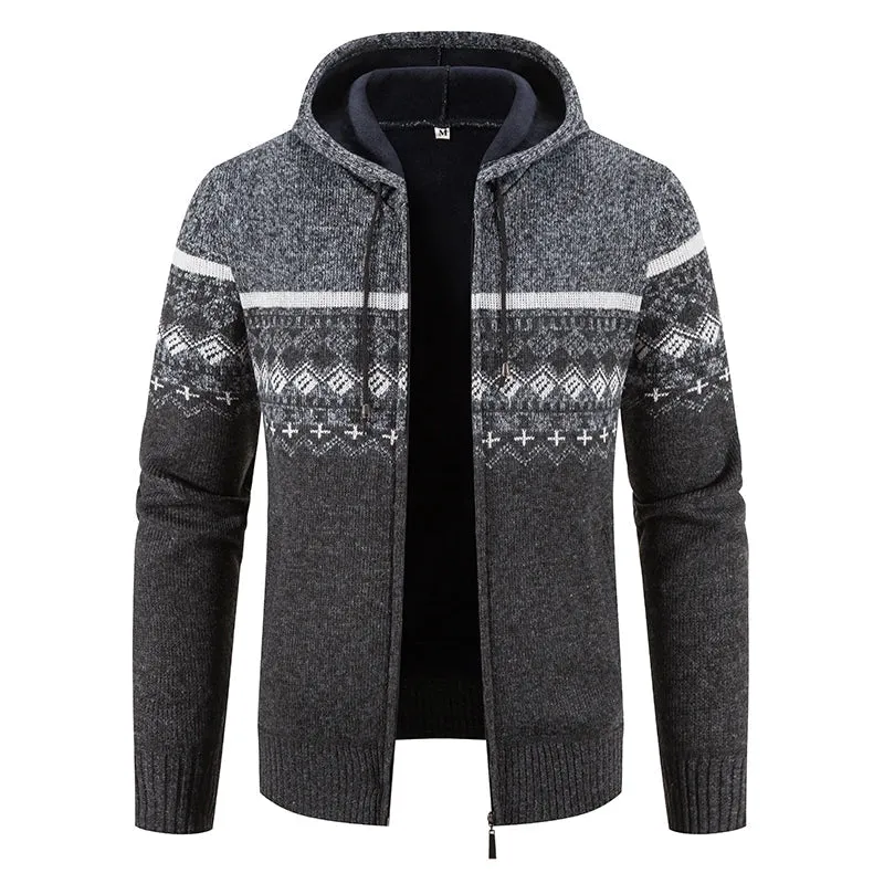 Julian | Vintage Cardigan mit Reißverschluss