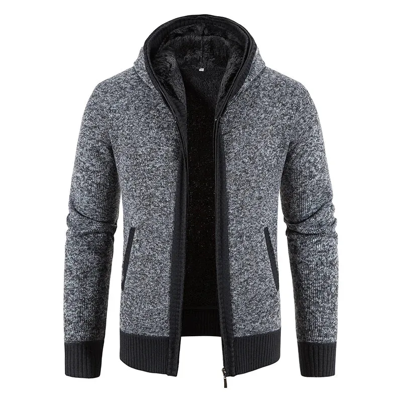 Julian | Vintage Cardigan mit Reißverschluss