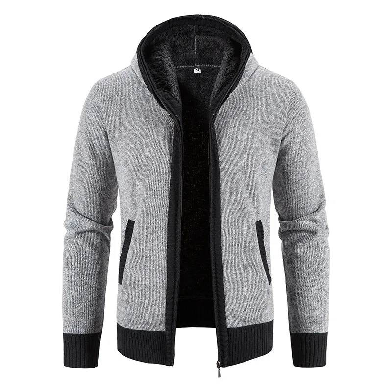 Julian | Vintage Cardigan mit Reißverschluss