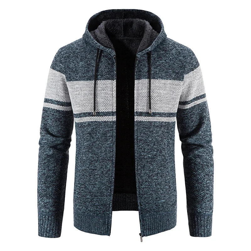 Julian | Vintage Cardigan mit Reißverschluss