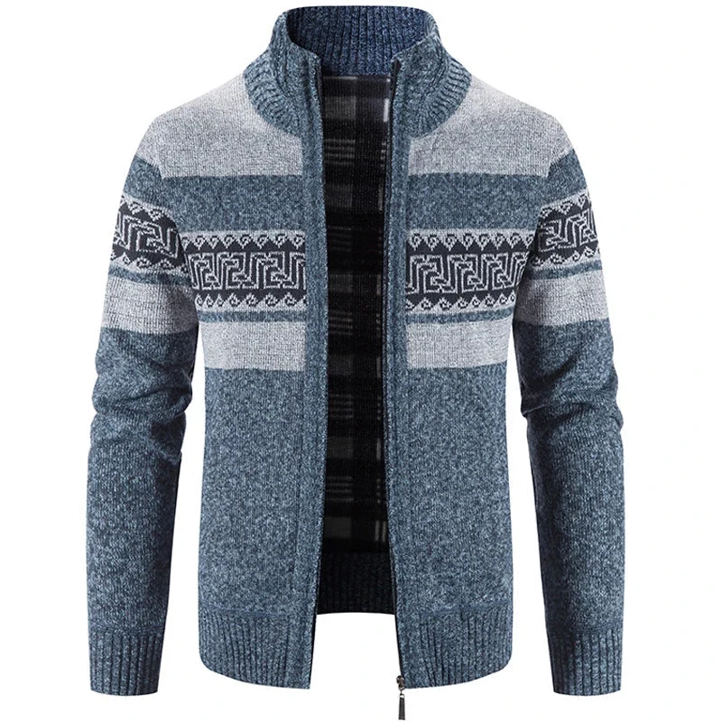 Gabriel | Zip-Up Vintage Cardigan
