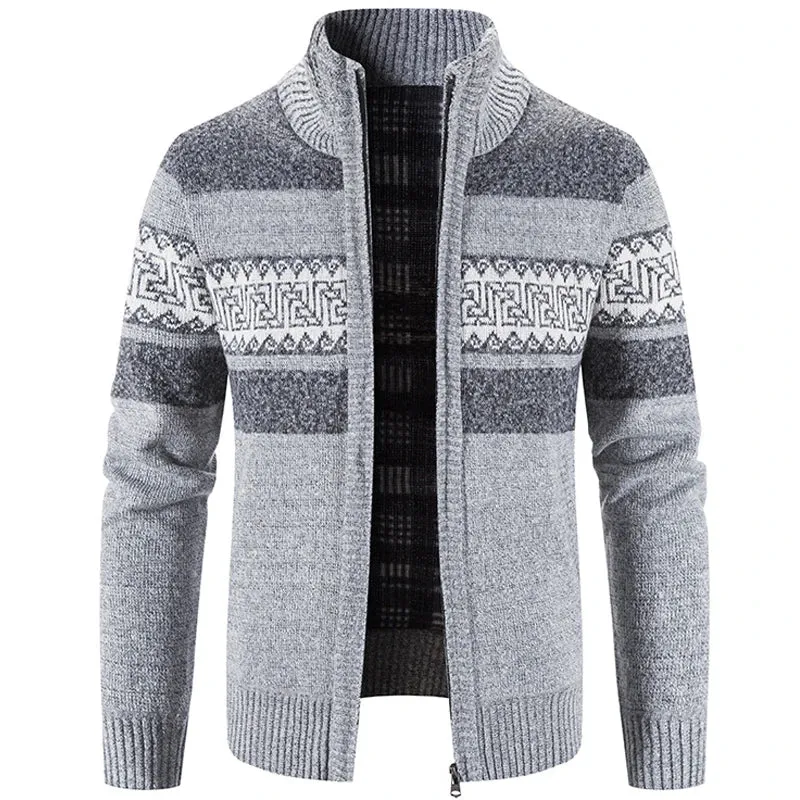 Gabriel | Zip-Up Vintage Cardigan
