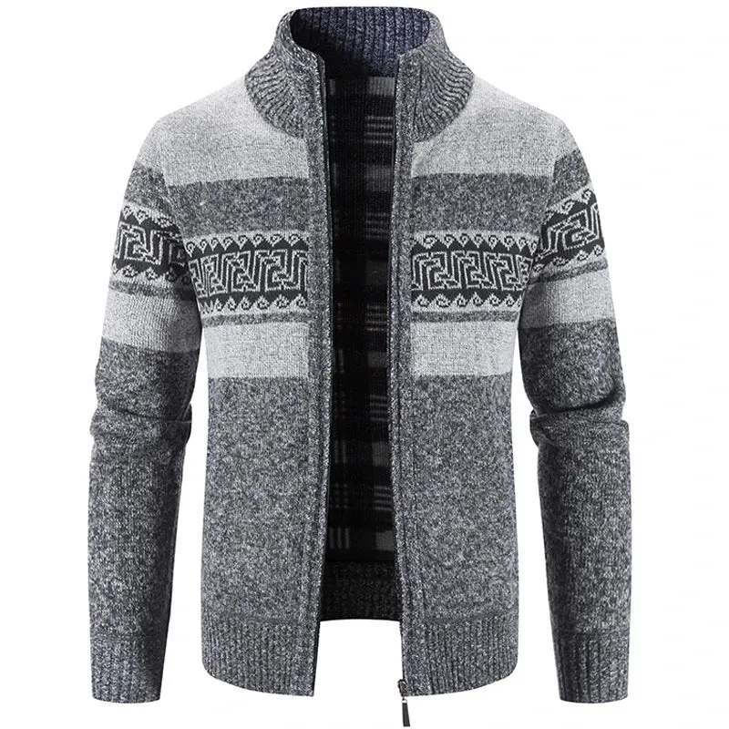 Gabriel | Zip-Up Vintage Cardigan