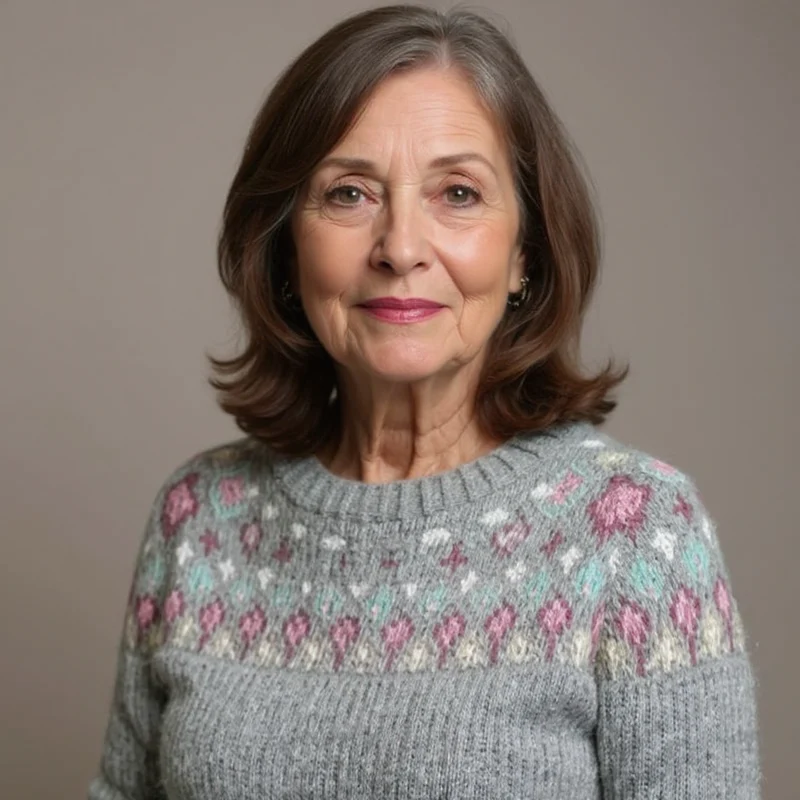 Julia | Vintage Islandpullover