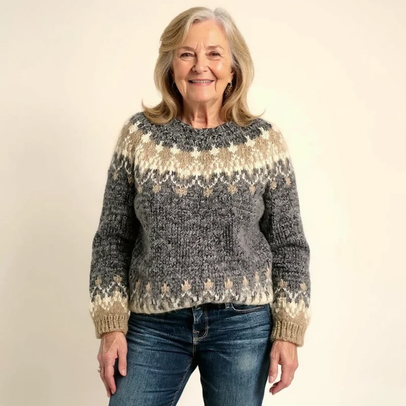 Angela | Vintage Islandpullover