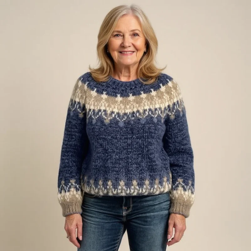Angela | Vintage Islandpullover