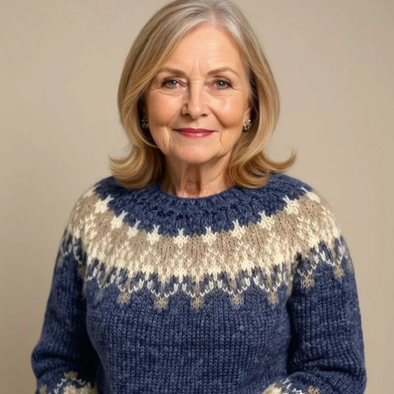 Angela | Vintage Islandpullover