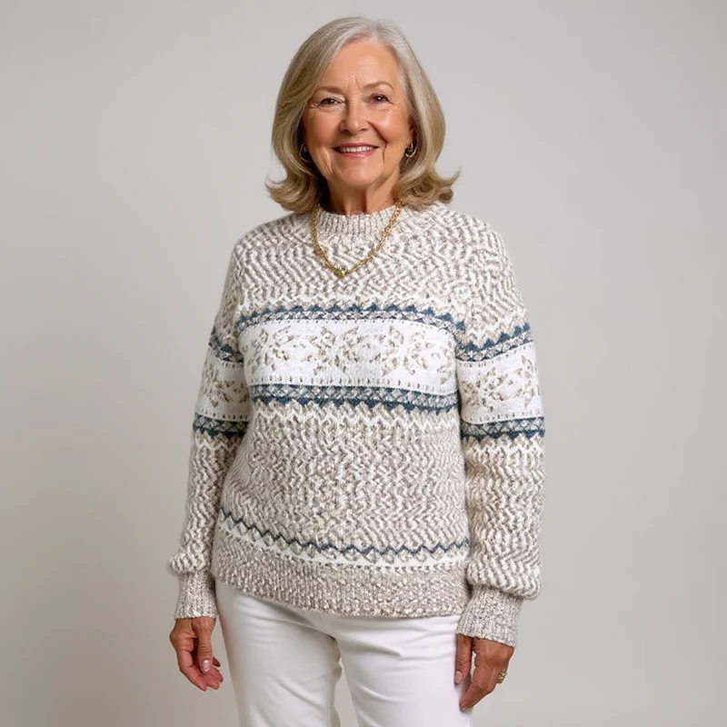 Caroline | Vintage Islandpullover
