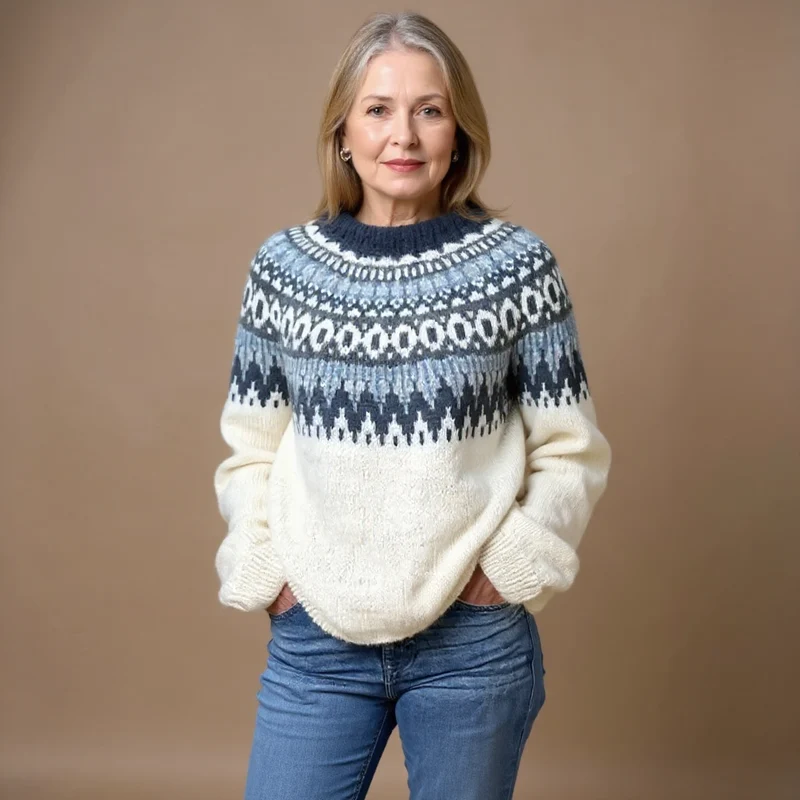 Janet | Vintage Islandpullover
