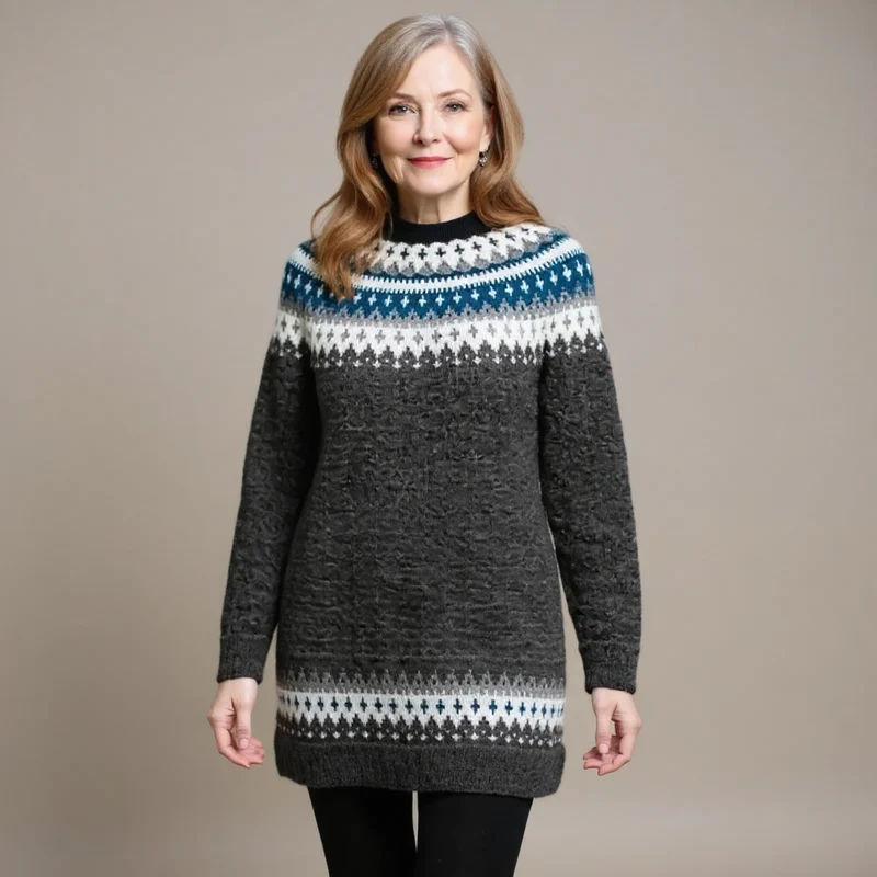 April | Vintage Islandpullover