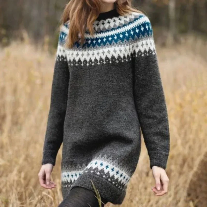 April | Vintage Islandpullover