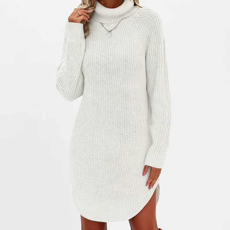 Elegantes Strickkleid Damen Lang – Warm und Vielseitig für Winter und Besondere Anlässe