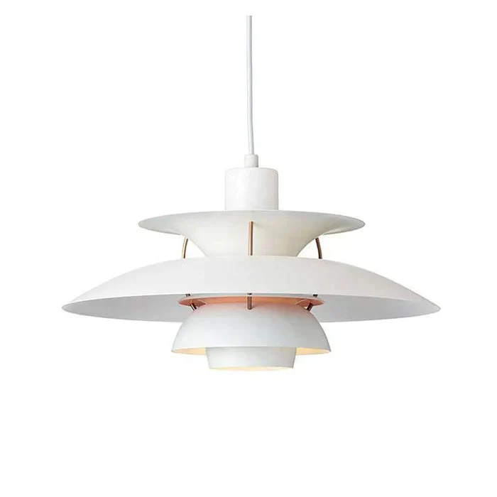 Moderne LED-Hängelampe in Farbenfrohem Metalldesign für Esstisch und Wohnbereiche – Energiesparend, E27 Fassung