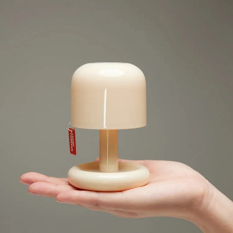 Mini Tischlampe mit USB-Ladestation – Tragbare Tischleuchte für romantisches Ambiente und entspannende Atmosphäre