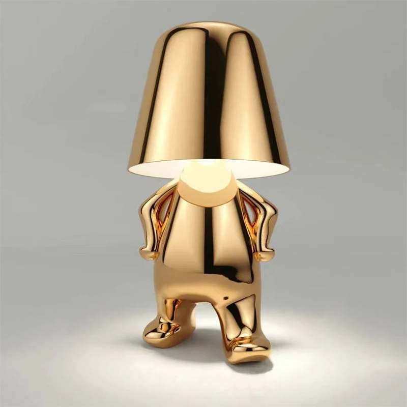Stilvolle Tischlampe mit Warmem Licht – Modernes Design für Wohnzimmer und Schlafzimmer, Wiederaufladbar und Dimmbar