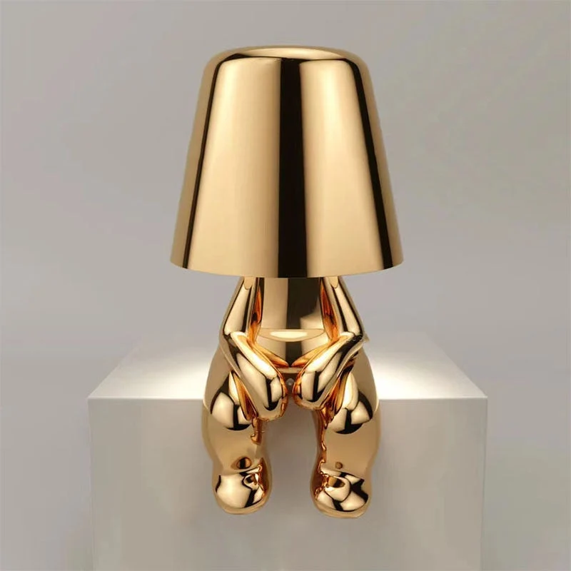 Stilvolle Tischlampe mit Warmem Licht – Modernes Design für Wohnzimmer und Schlafzimmer, Wiederaufladbar und Dimmbar