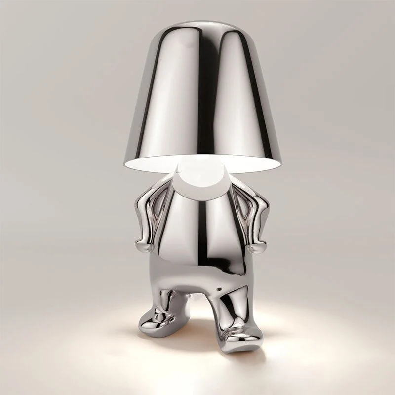 Stilvolle Tischlampe mit Warmem Licht – Modernes Design für Wohnzimmer und Schlafzimmer, Wiederaufladbar und Dimmbar