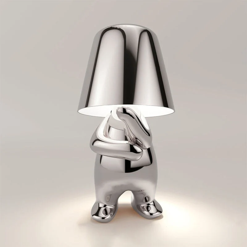 Stilvolle Tischlampe mit Warmem Licht – Modernes Design für Wohnzimmer und Schlafzimmer, Wiederaufladbar und Dimmbar