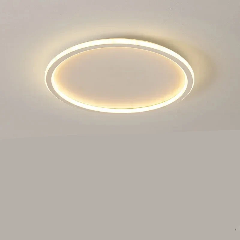 Moderne Runde LED-Deckenleuchte im Skandinavischen Stil für Wohnzimmer – Gleichmäßige Beleuchtung, 20-60 cm Durchmesser
