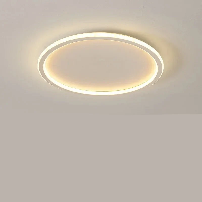 Moderne Runde LED-Deckenleuchte im Skandinavischen Stil für Wohnzimmer – Gleichmäßige Beleuchtung, 20-60 cm Durchmesser