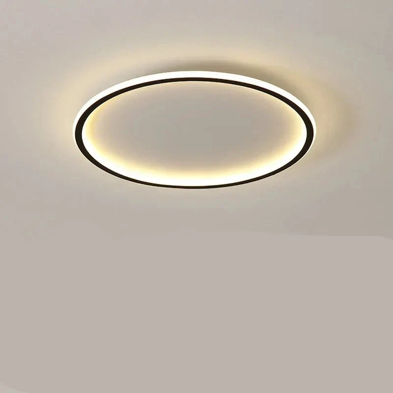 Moderne Runde LED-Deckenleuchte im Skandinavischen Stil für Wohnzimmer – Gleichmäßige Beleuchtung, 20-60 cm Durchmesser