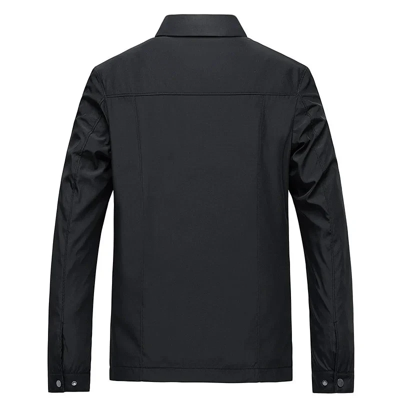 Wasserabweisende Herrenjacke mit Taschen – ideal für Outdoor und Alltag