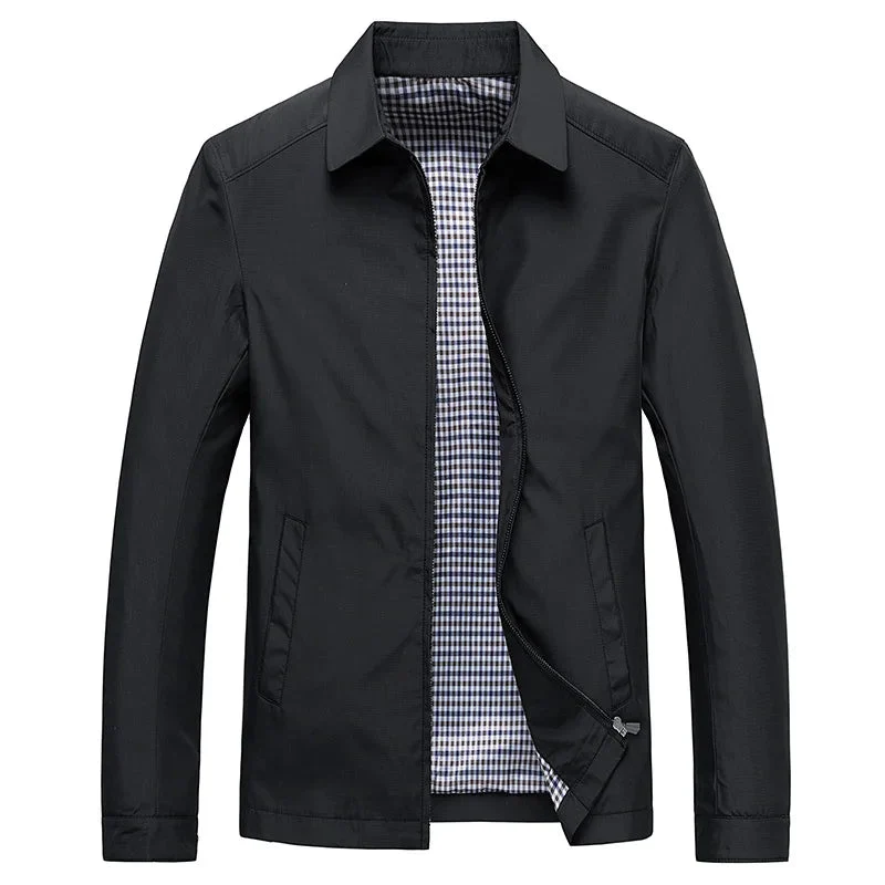 Wasserabweisende Herrenjacke mit Taschen – ideal für Outdoor und Alltag