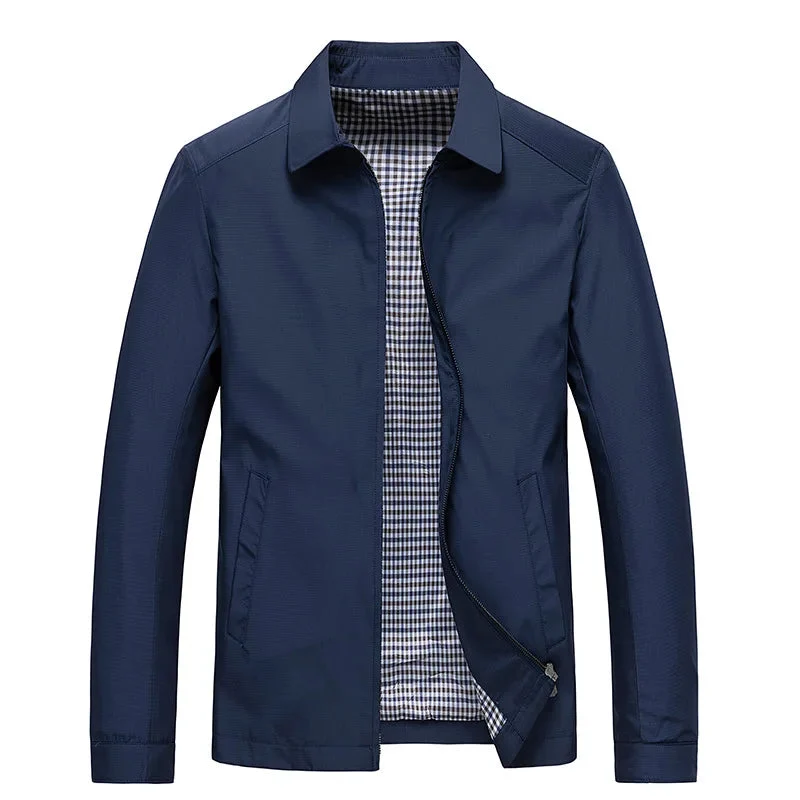 Wasserabweisende Herrenjacke mit Taschen – ideal für Outdoor und Alltag