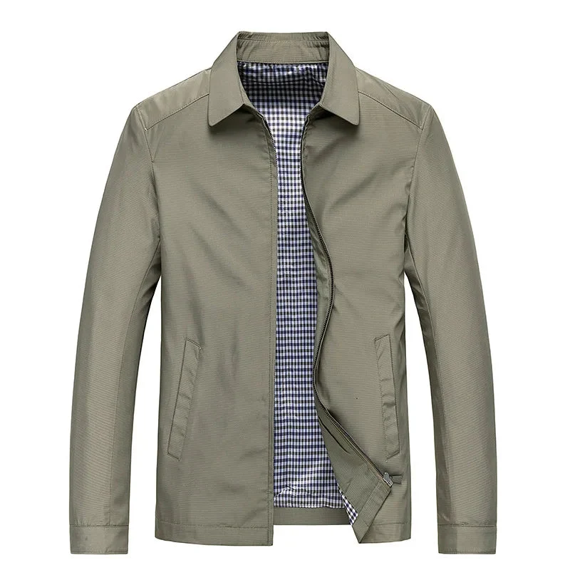 Wasserabweisende Herrenjacke mit Taschen – ideal für Outdoor und Alltag
