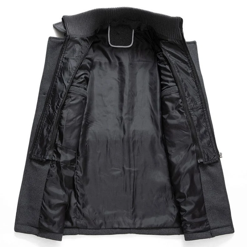 Zweiteilige Herren-Winterjacke mit isolierender Innenjacke – wasserabweisend, stylisch und warm