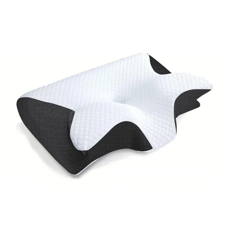 5-in-1-Memory-Foam-Kissen – Nacken- und Schulterstütze für Rücken-, Seiten- und Bauchschläfer