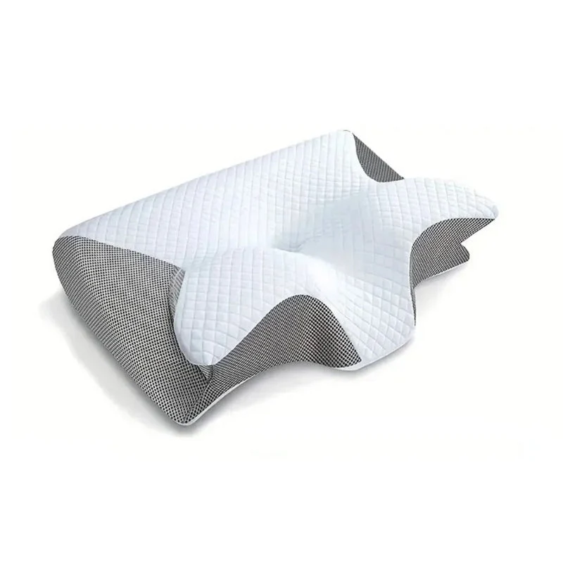 5-in-1-Memory-Foam-Kissen – Nacken- und Schulterstütze für Rücken-, Seiten- und Bauchschläfer